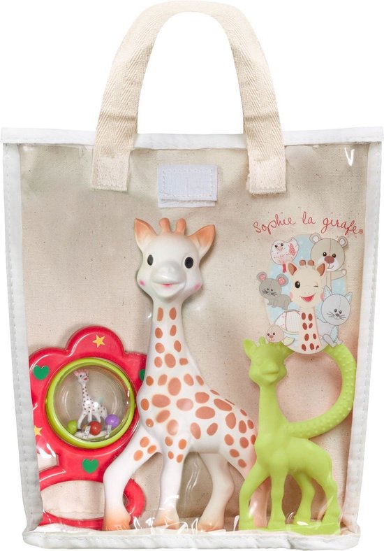 Sophie la girafe Coffret cadeau Il était une fois avec hochet