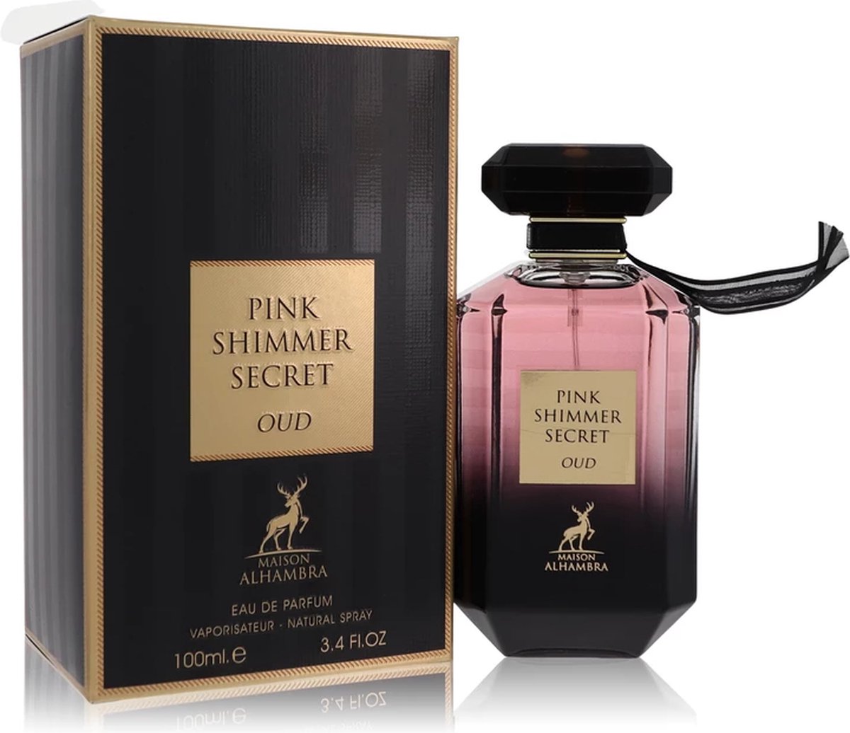 Goedkoopste Maison Alhambra Pink Shimmer Secret Oud eau de parfum spray (unisex) 100 ml
