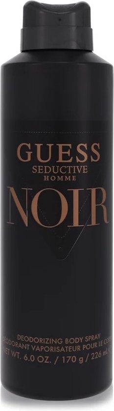 Guess Seductive Noir Homme Deodorant Vapo 226 Ml (man) | bol.com