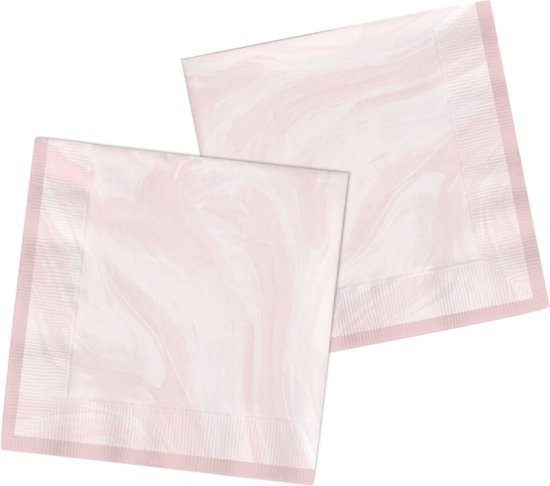 TOVAGLIOLO IN CARTA ELEGANT MERMAID 33 X 33 2 VELI 20 PZ - 9052846