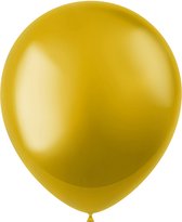 Folat - ballonnen Stardust Gold Metallic 33 cm - 100 stuks