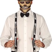 Fiestas Guirca - Skeleton Bretels - Halloween - Halloween accessoires - Halloween verkleden