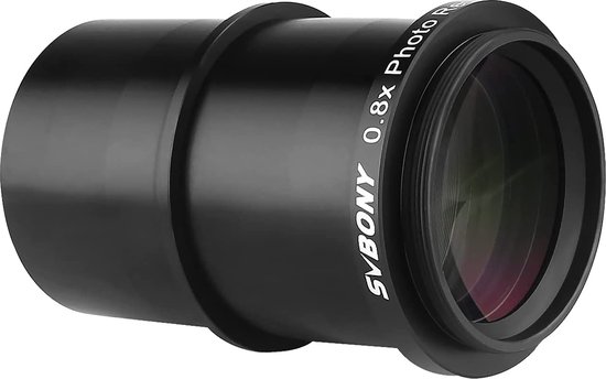 Svbony SV193 Brandpuntsverkleiner, 2 inch 0.8X veldafvlakker, FMC Optics voor SV503 Refractor Telescopes Astrofotografie