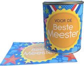 Snoepblik - Beste Meester - Snoep - Cadeauverpakking
