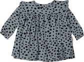 robe fille - taille 68/74 - pois - robe - naissance fille - vêtements fille - taille 62 68 74 80