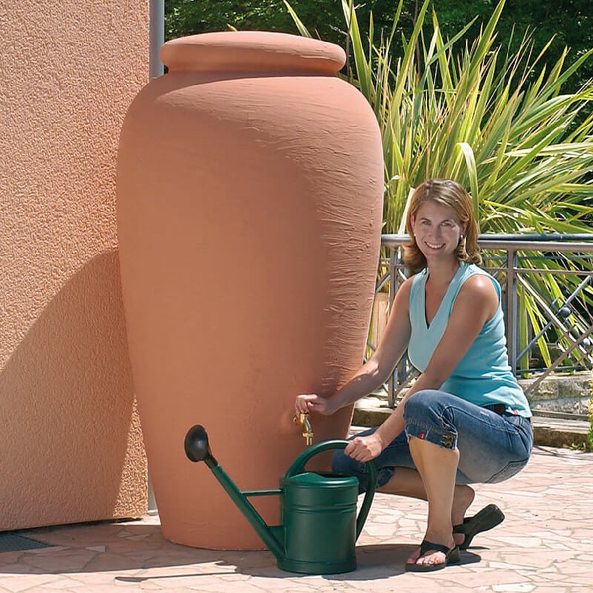 Garantia Amphora 500 liter terracotta