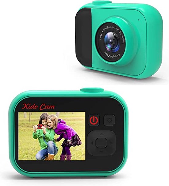 Kindercamera, digitale camera-afdrukcamera - fotocamera - Perfect cadeau, educatief speelgoed en creatief doe-het-zelf werk