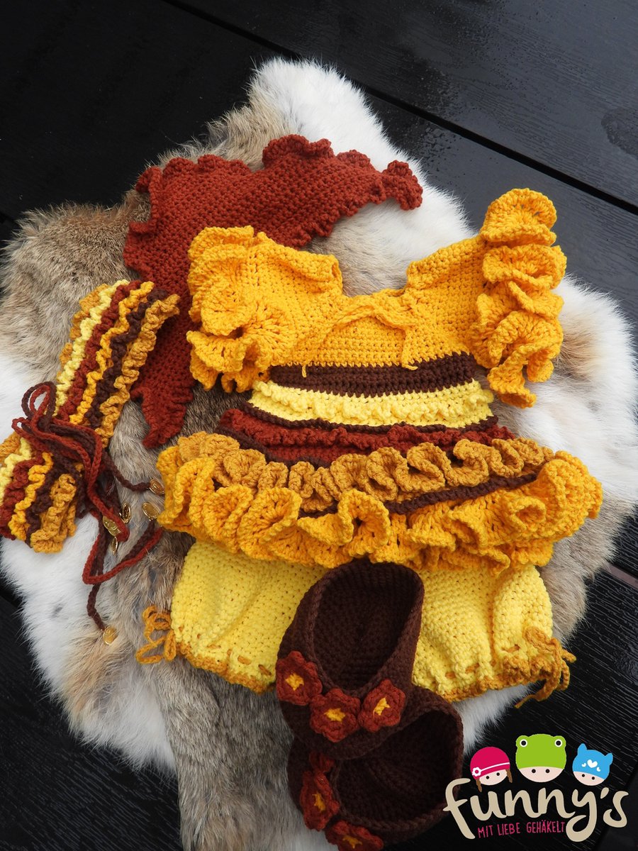 Haakpakket XXL Funny kledingset Gypsy Girl Honey