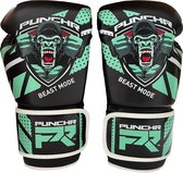 PunchR™ Beast Mode Bokshandschoenen Kids Zwart Groen 6 OZ