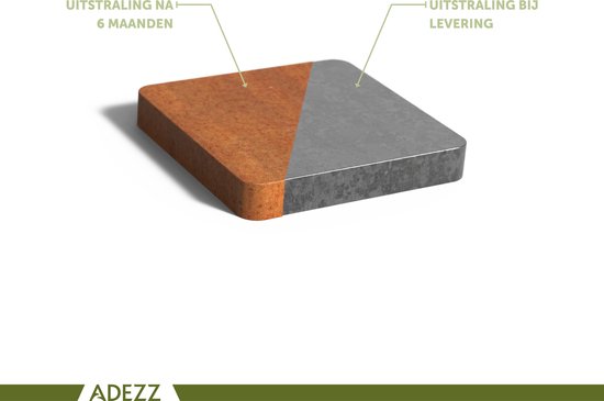 Adezz Waterschaal 60 Cm Waterelement 60x14cm Vogelbadje Staal adezz-waterschaal-60-cm-waterelement-60x14cm-vogelbadje-staal