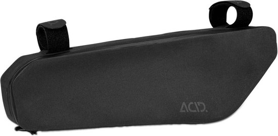 ACID Frame Bag Pack Pro 2 - Fietstas - Frame tas voor op de fiets - Geschikt voor verschillende fietsen - Waterdicht - 2 Liter - Zwart