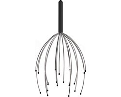 MDO Massagespin - Hoofdmassage spin - Hoofdspin - Massage - RVS - Zwart