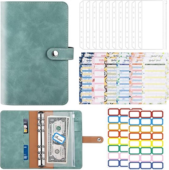 Budgetplanner Budget planner, money sleeves, ring binder, financial