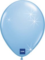 Folat - Folatex ballonnen Lichtblauw 30 cm 50 stuks