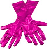 Gants magenta métallisé