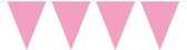 Folat - Vlaggenlijn XL Effen Baby Roze 10m