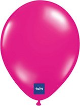 Ballons métalliques rose vif: 100 pièces