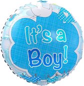 Geboorte Folieballon It's a Boy - 43cm