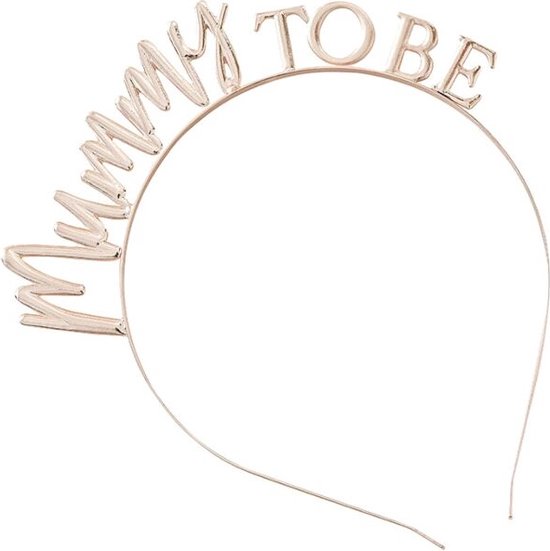 Baby in Bloom - Diadeem - Mummy To Be - Ginger Ray - Haarband - Mama - Babyshower - Newborn -