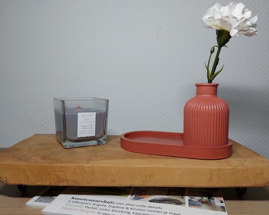 Vase & Bol - Set de 2 - Terre cuite - Acryl