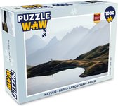 Puzzel Natuur - Berg - Landschap - Meer - Legpuzzel - Puzzel 1000 stukjes volwassenen