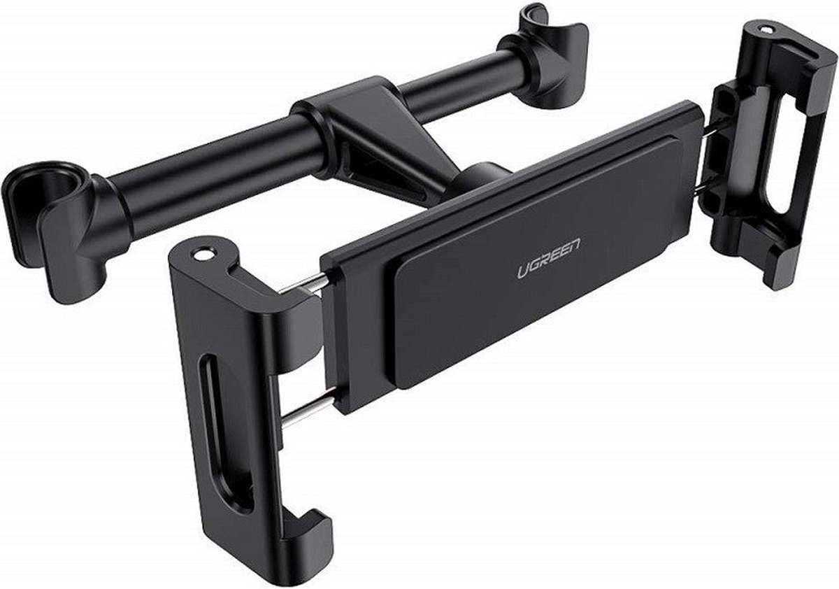 BASEUS - Verstelbare Hoofdsteun Autohouder voor Tablet/Telefoon - Houder - Ipad/iPhone/Samsung - Zwart