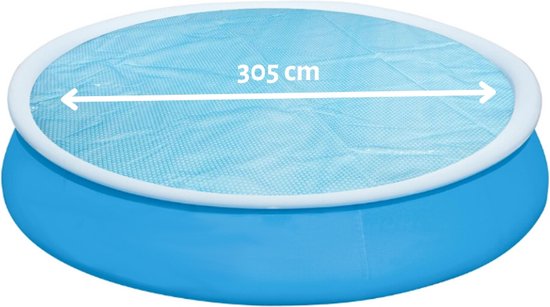 Piscine Intex Easy Set - Piscine gonflable - 305x61 cm - Comprend couverture solaire, kit d'entretien, pompe de piscine, filtre et kit d'entretien
