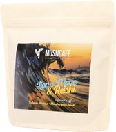 Mushcafé Lion's Mane en Reishi Koffie - 200 gram - Bio - Verbetering in concentratievermogen en leervermogen - Filterkoffie met paddenstoel - Mushroom coffee