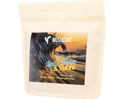 Mushcafé Lion's Mane en Reishi Koffie - 200 gram - Bio - Verbetering in concentratievermogen en leervermogen - Filterkoffie met paddenstoel - Mushroom coffee