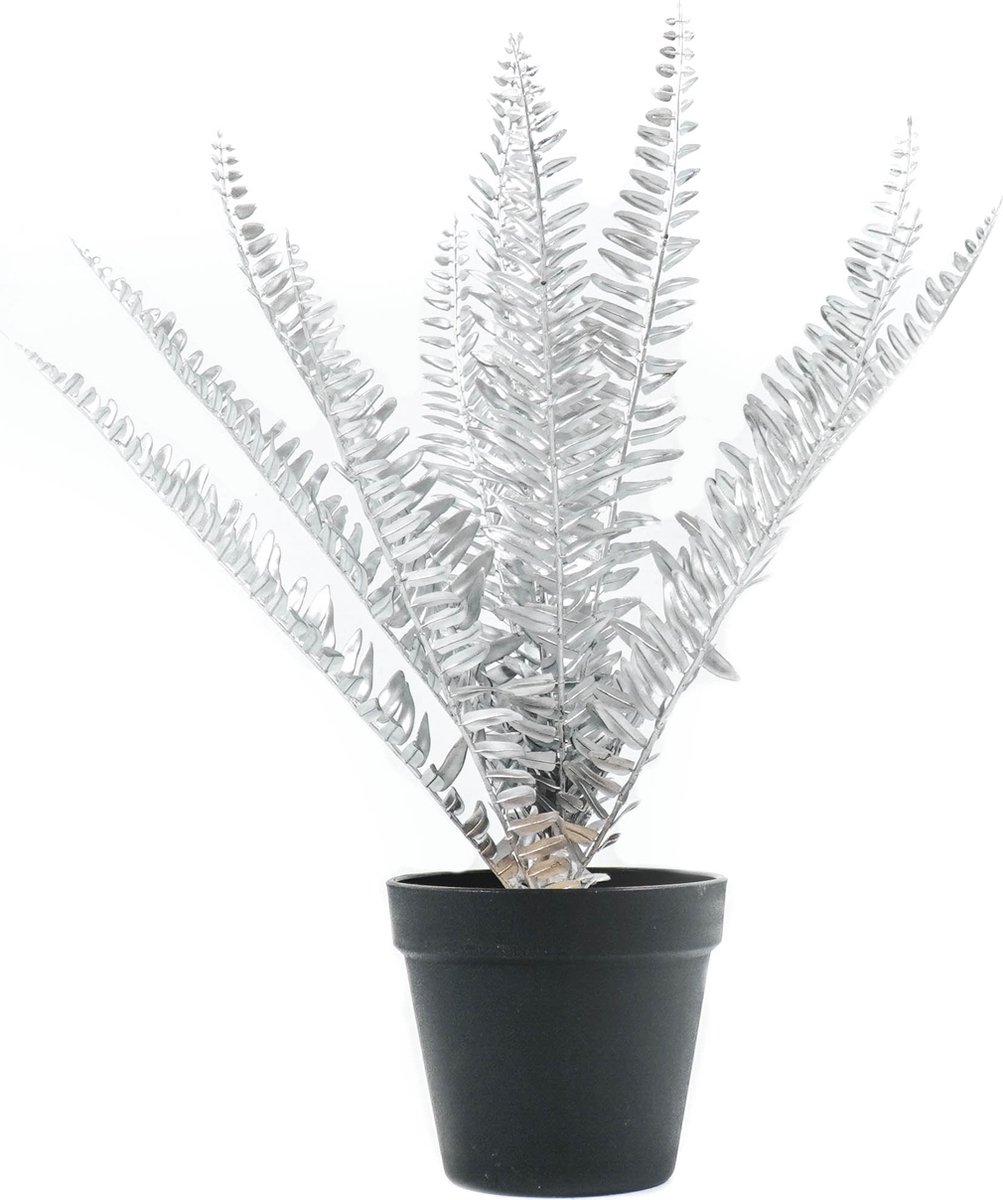 Housevitamin - Kunsttak 'Varen' (Zilver, 45cm)