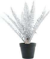 Housevitamin Zilveren Kunstplant - Varen - 15x30x45cm