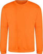 Vegan Sweater met lange mouwen 'Just Hoods' Orange Crush - XL