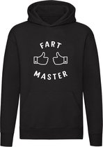 Fart master Hoodie - scheet - scheetje - scheet laten - grappig - trui - sweater - capuchon