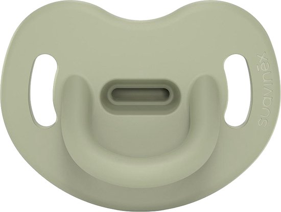 Product: Suavinex Essence Flat Green 0-6m Silicone Fopspeen SXSEA10081573, van het merk Suavinex
