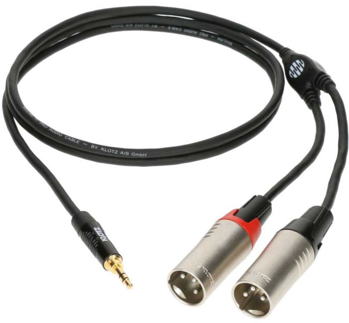 Klotz KY9-180 Y-kabel mini jack naar XLR 1.8 meter