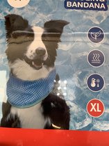 GF Pet Dog Cooling Bandana - Verkoeling voor Honden - Maat L/XL - Blauw