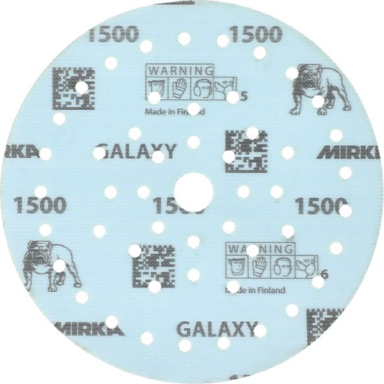 Disques abrasifs MIRKA Galaxy 150mm - 50 pièces-P240