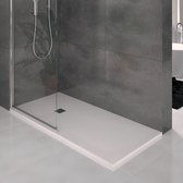 Receveur de douche en composite Solid 100x100cm blanc