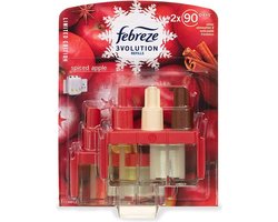 Febreze Ambi Pur 3Volution Kruidige Appel (Spiced Apple) - Navulling - 2-pack - 2 x 90 dagen (limited edition)