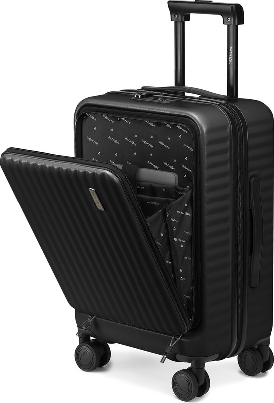 Pathsail® Handbagage Koffer 55CM - Lichtgewicht Trolley - Incl. TSA slot & Spinner wielen