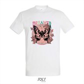 T-shirt Dreamer - T-shirt korte mouw - Wit - 12 jaar