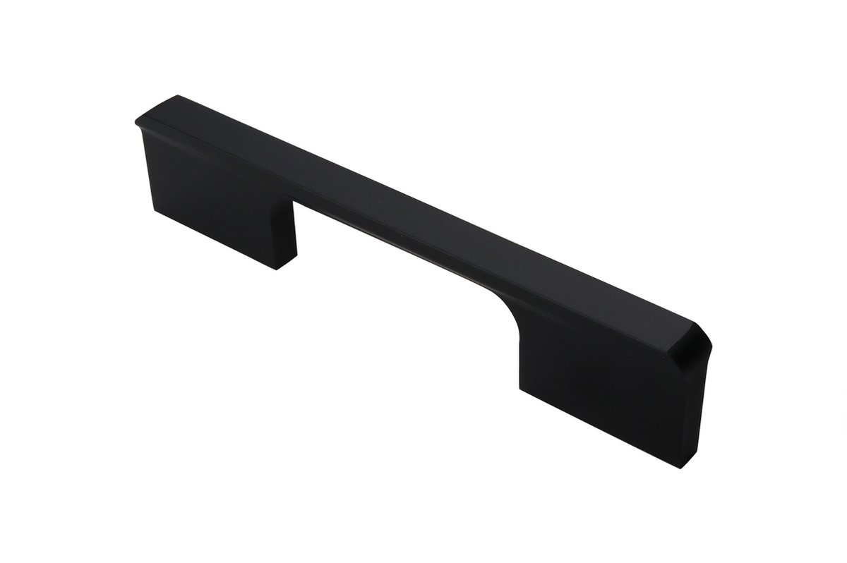 Lavuzo Handgreep Modern Zwart 150 mm | Boorafstand 128 mm | Per Stuk