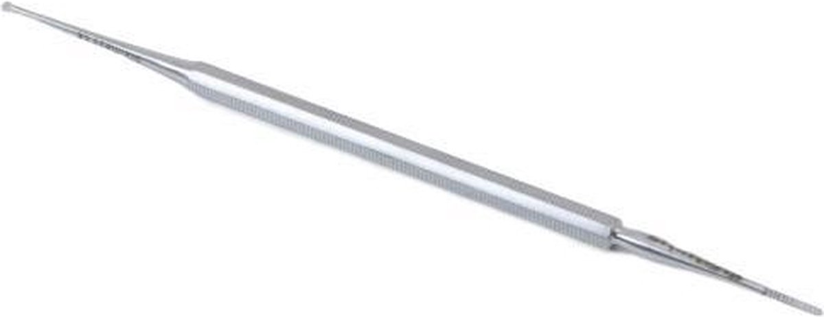 Goedkoopste Excavator / Hoekvijl slank 16cm Medipharchem - RVS - Vijlen en reinigen van nagel op moeilijk bereikbare plaatsen - Slank model