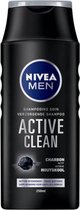 Nivea Shampoo Men – Active Clean 250 ml