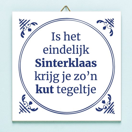 N'invente pas ça Tile C'est enfin Sinterklaas