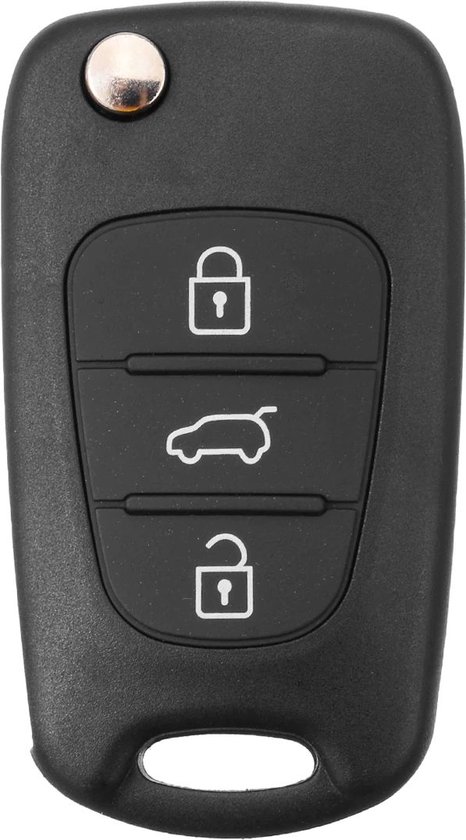Clé Hyundai clé pliante 3 boutons pour Hyundai I30 IX35 pour Kia K2 K5