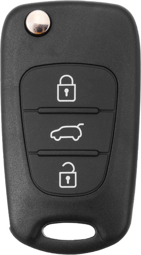 Clé de voiture 3 boutons + Batterie Energizer CR2032 adaptée pour clé  Hyundai (O3B) /