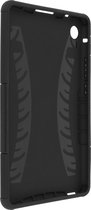 Geschikt voor Huawei MatePad T8 Shockproof Case met Metalen riemclip zwart