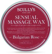 Cire de Massage sensuelle - Aux huiles naturelles de rose bulgare, d'amande, de bois de santal, de Jasmin et d'ylang-ylang