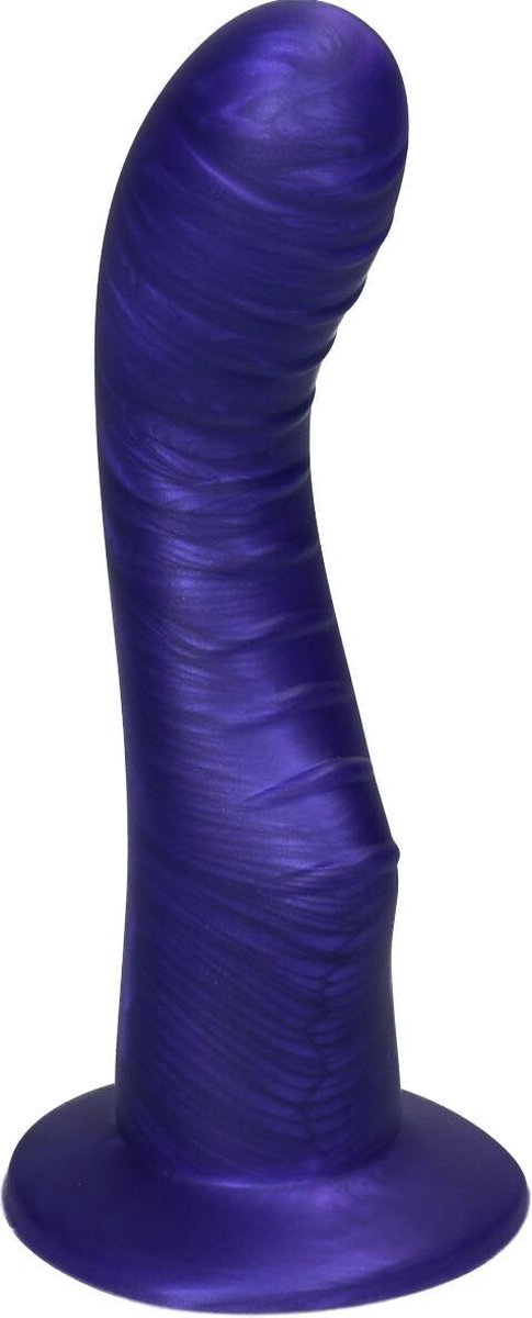 Goedkoopste Ylva & Dite - Kajsa - Siliconen G-spot / Prostaat dildo - Made in Holland - Iridescent Violet
